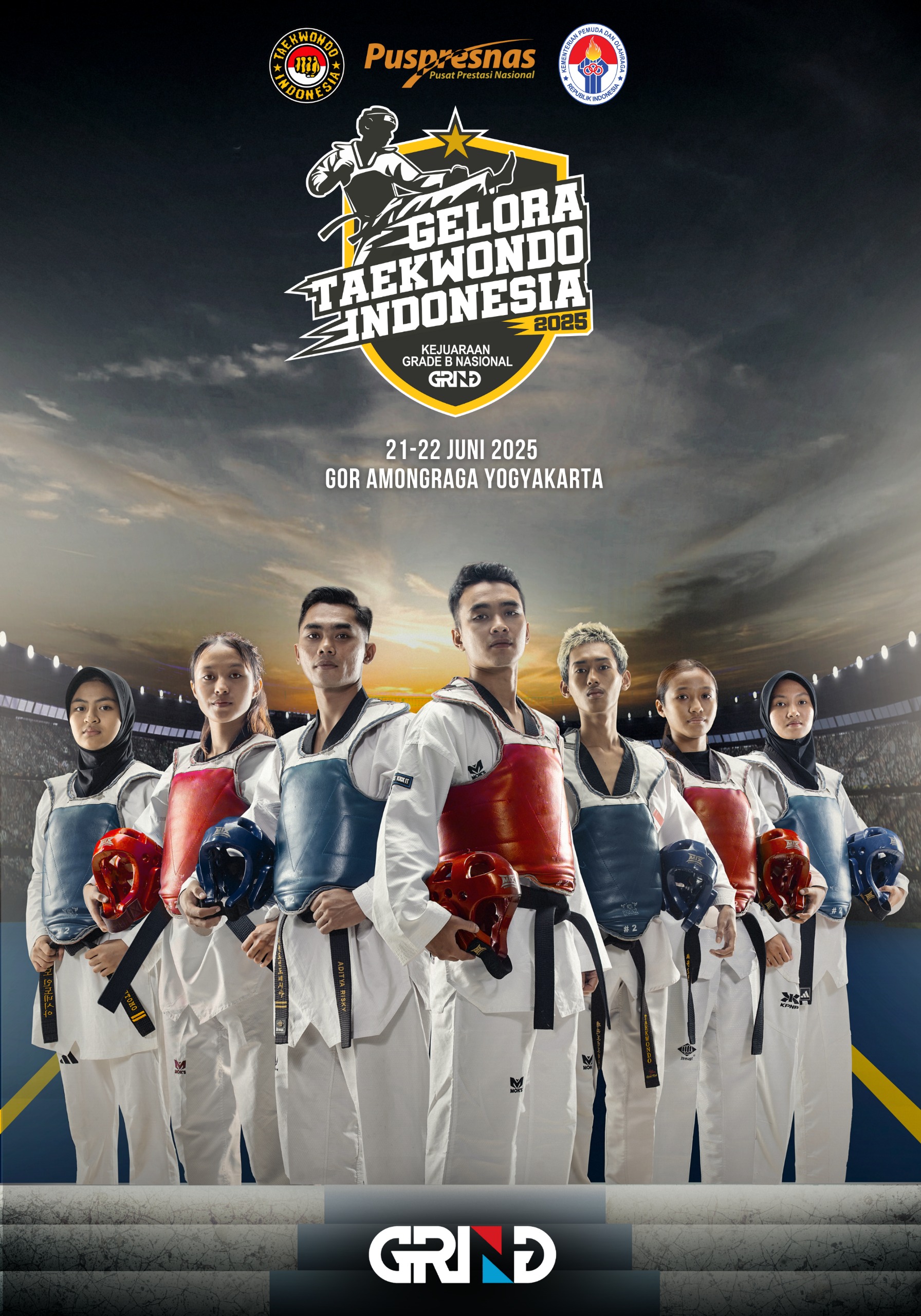 Panggung Juara Taekwondo Indonesia PRIME TAEKWONDO ACADEMY